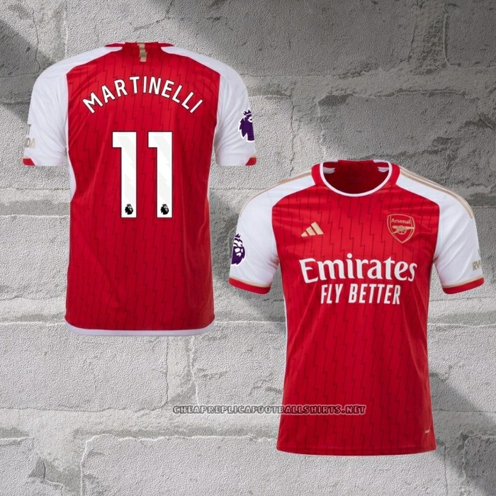 Arsenal Player Martinelli Home Shirt 2023-2024